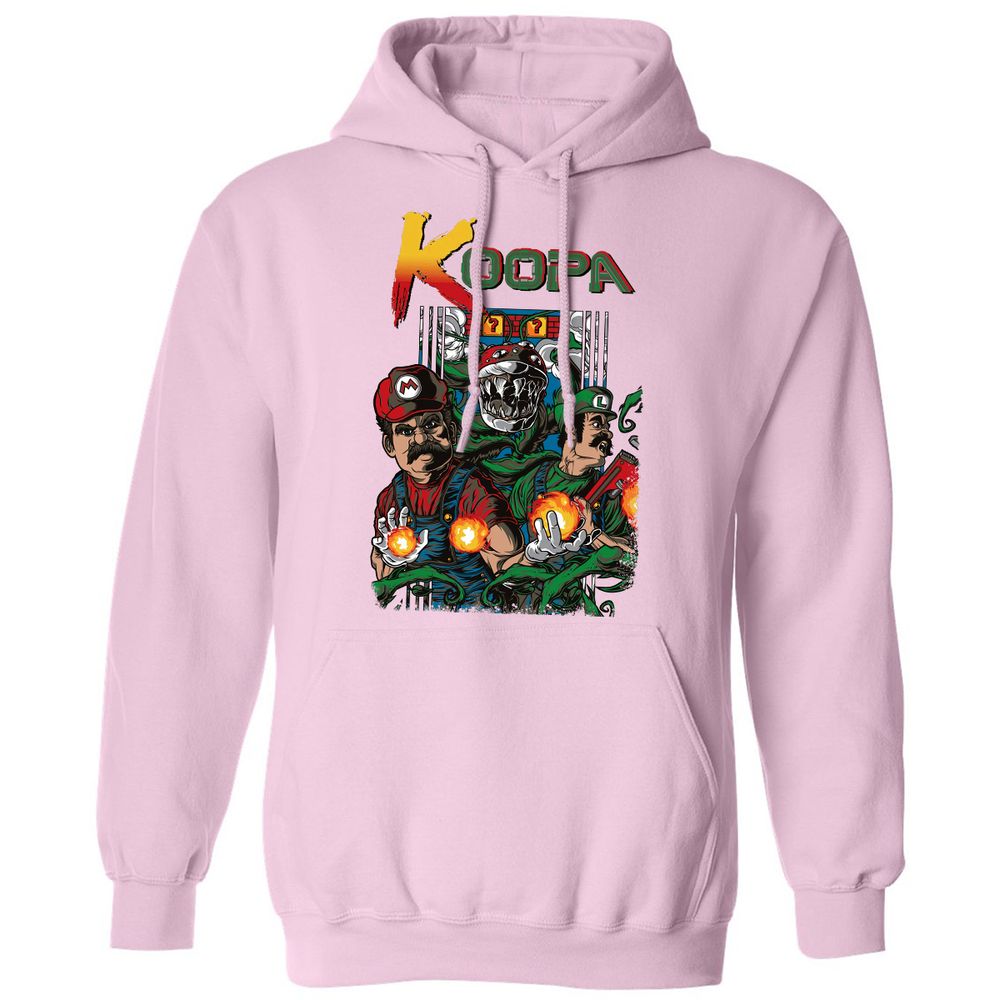 Classic Unisex Hoodie - AY778Q64 - Light Pink - 3