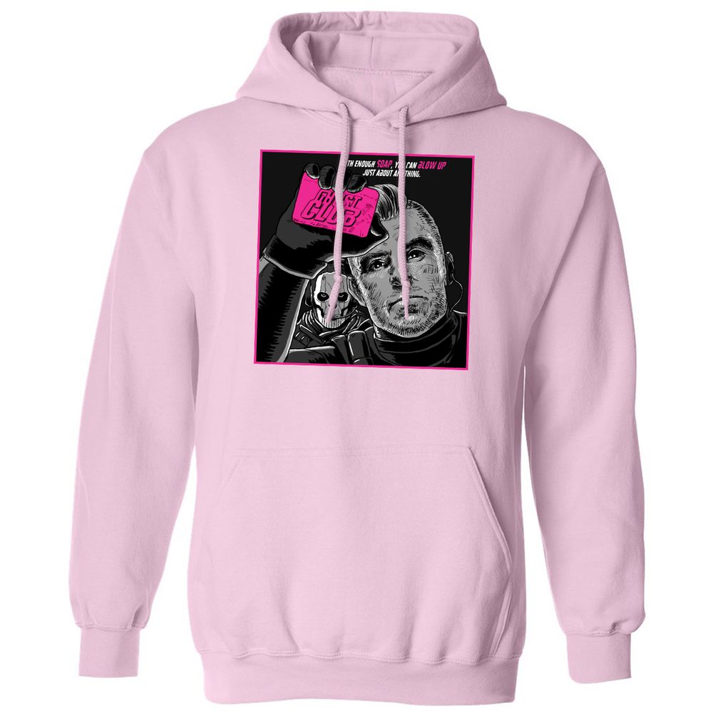 Classic Unisex Hoodie - CENFF53Q - Light Pink - 3