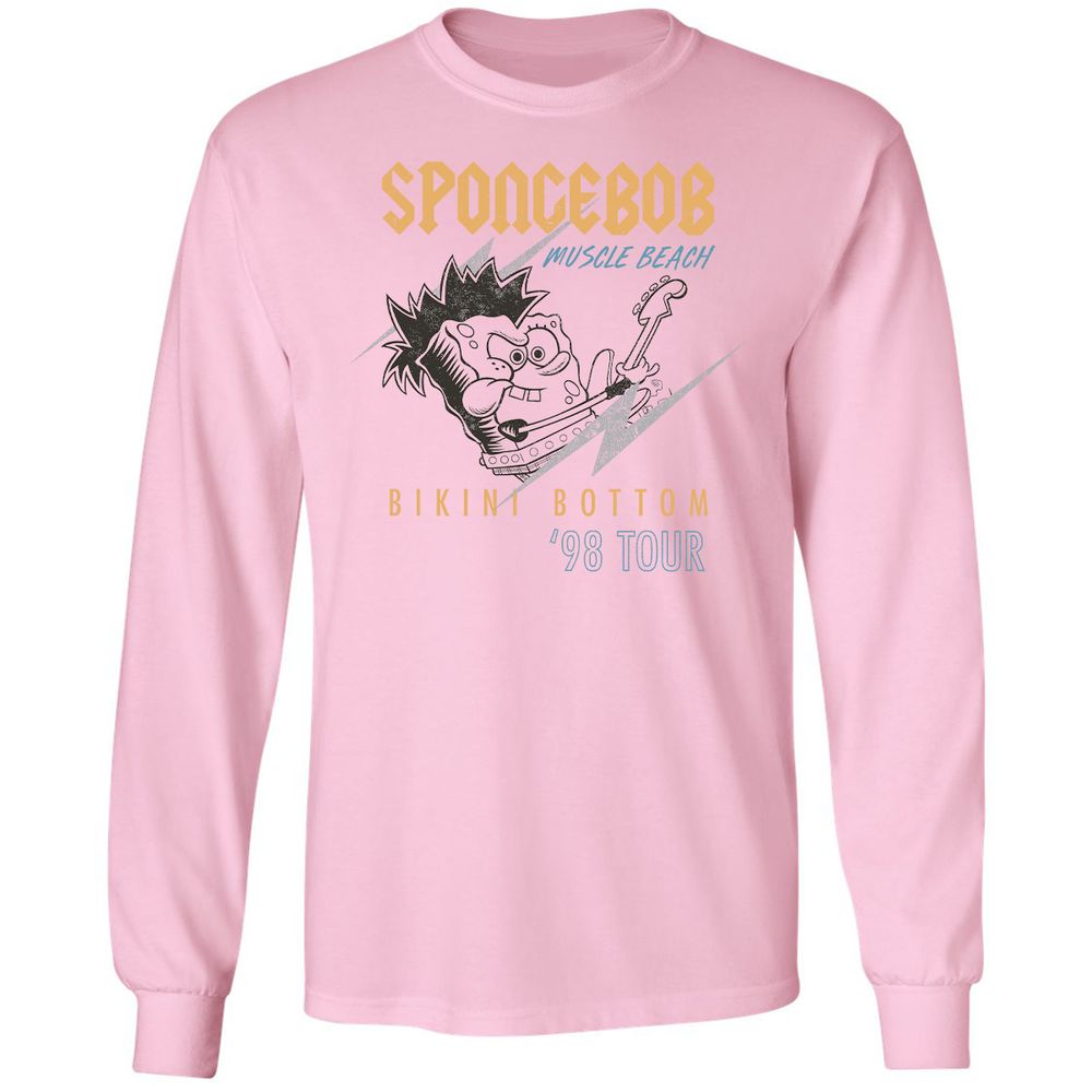 Long Sleeve T-Shirt - 8DR7E3PB - Light Pink - 3