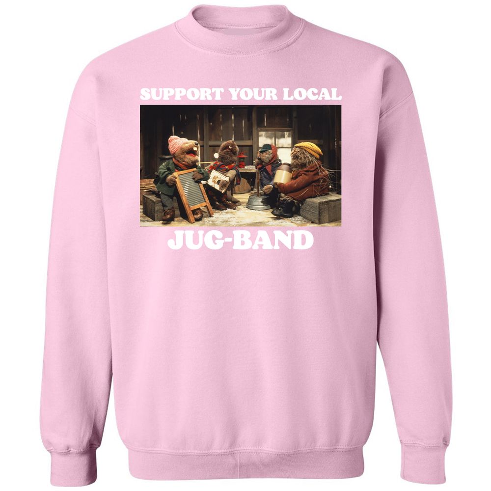 Support Your local - Light Pink - 3