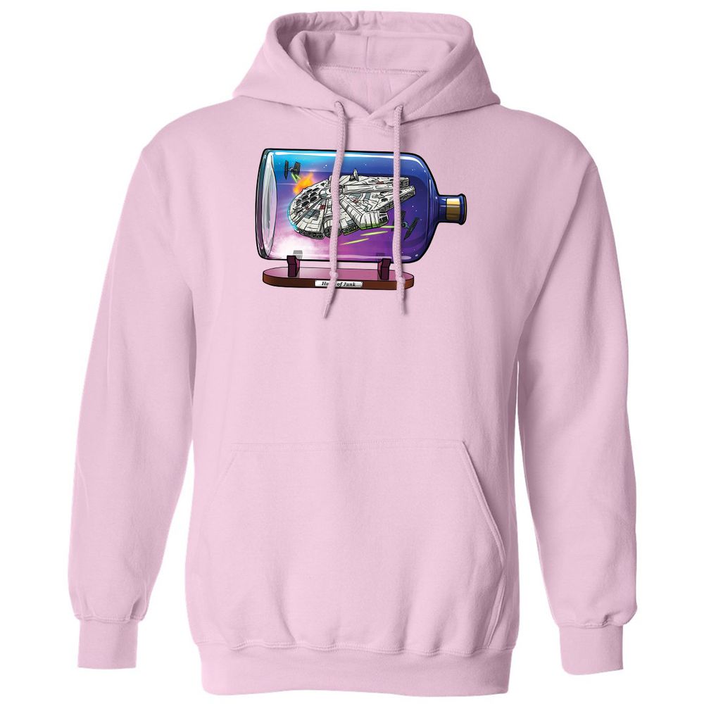 Classic Unisex Hoodie - E2EUCL9G - Light Pink - 3
