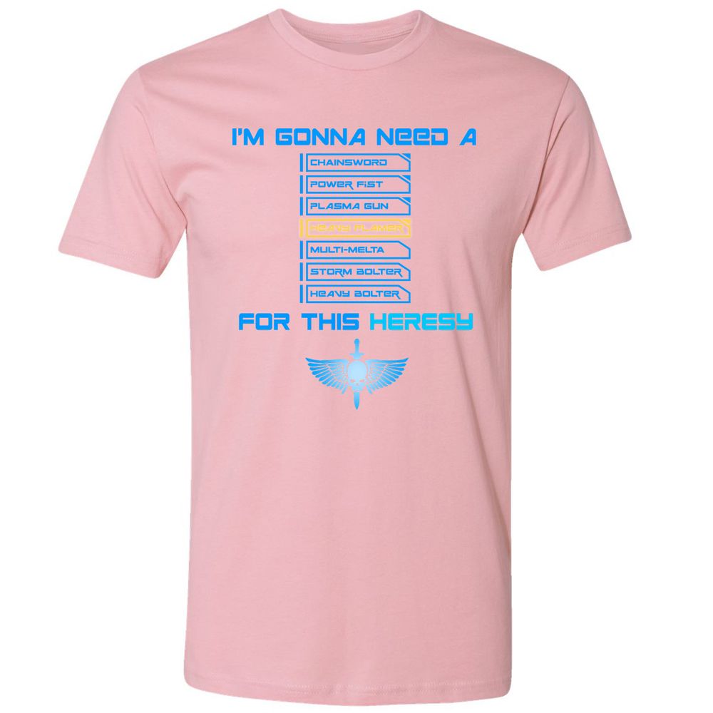Premium Unisex T-Shirt - RHHXVPBZ - Light Pink - 3
