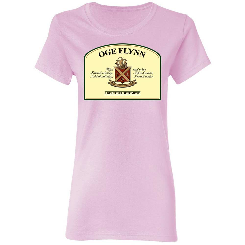 When I drink whiskey, when I drink water - Light Pink - 3