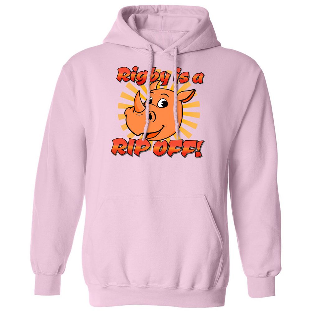 Classic Unisex Hoodie - R55LC4BN - Light Pink - 3