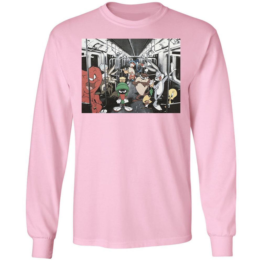 Long Sleeve T-Shirt - 435VERFD - Light Pink - 3