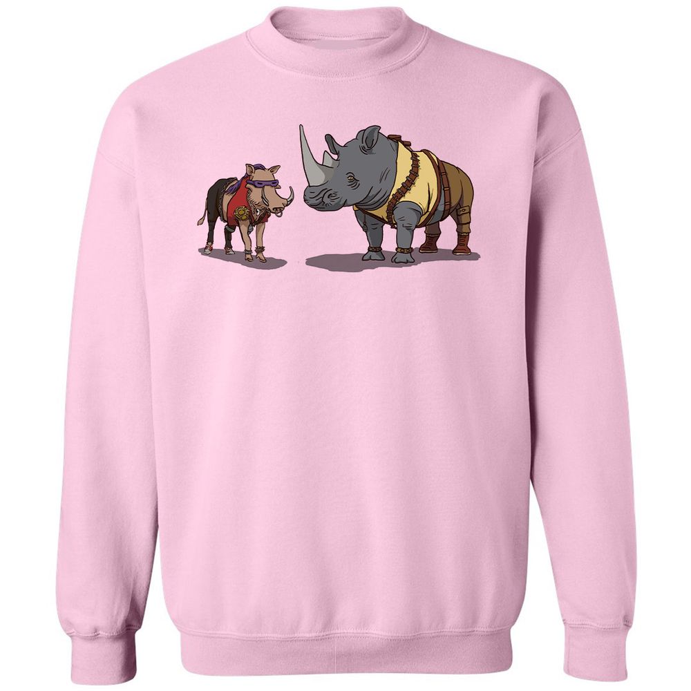 Classic Unisex Sweatshirt - C4J2HZEG - Light Pink - 3