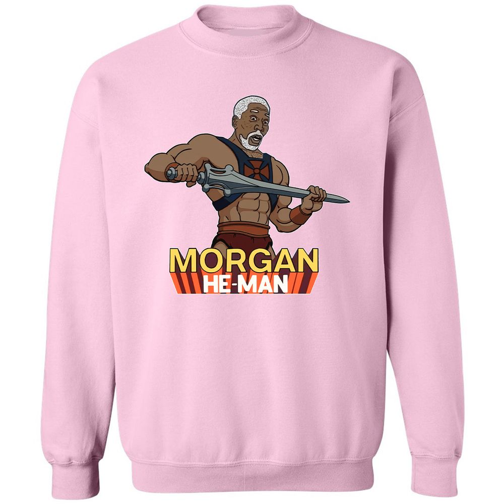 Classic Unisex Sweatshirt - X64Z7Q5Z - Light Pink - 3