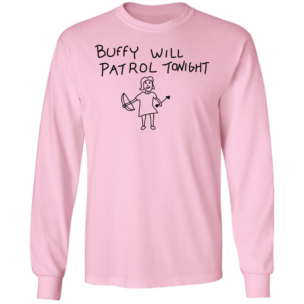 Long Sleeve T-Shirt - W7YRJQM6 - Light Pink - 3