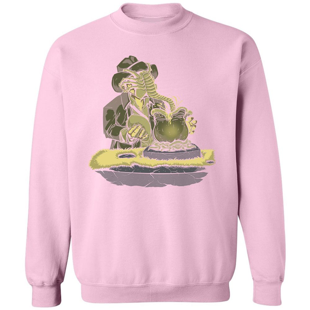 Classic Unisex Sweatshirt - QBVG1DQ6 - Light Pink - 3