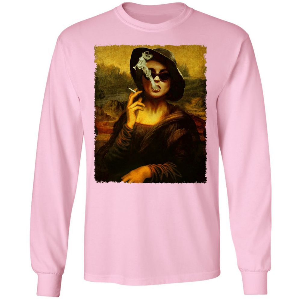 Long Sleeve T-Shirt - REQLPQFD - Light Pink - 3