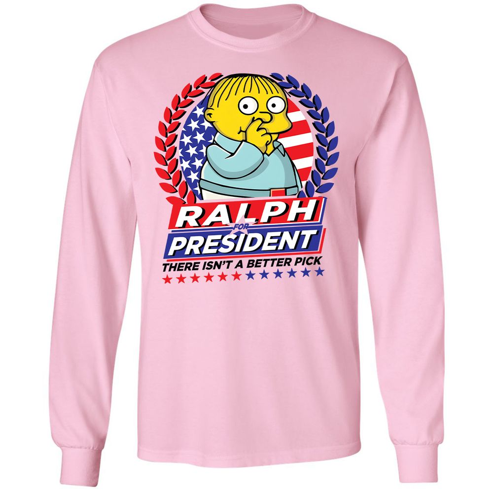 Long Sleeve T-Shirt - H8VUZ4SJ - Light Pink - 3
