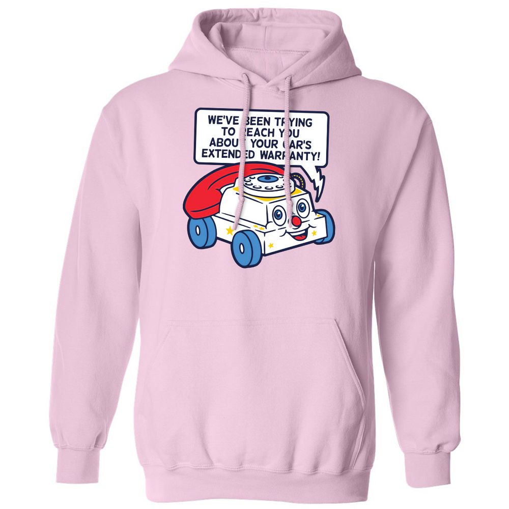 Classic Unisex Hoodie - FV2EQ7Y9 - Light Pink - 3