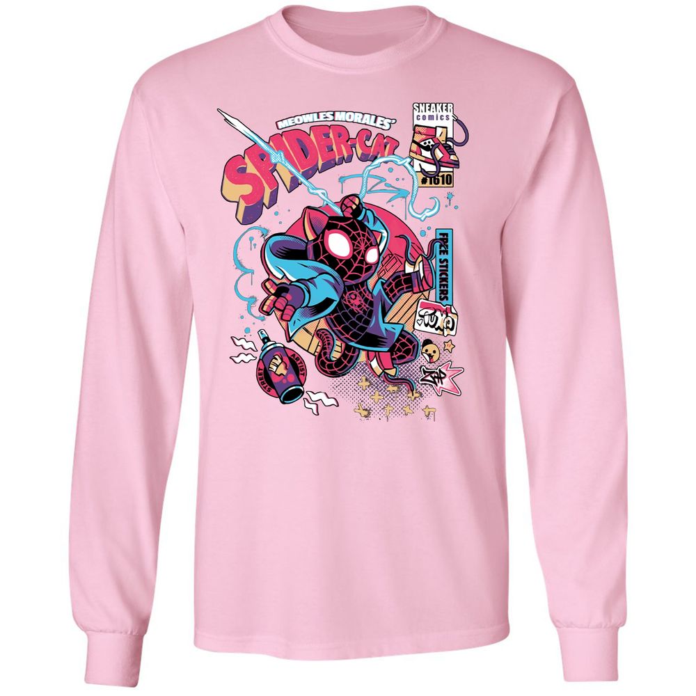 Long Sleeve T-Shirt - MVNJP713 - Light Pink - 3