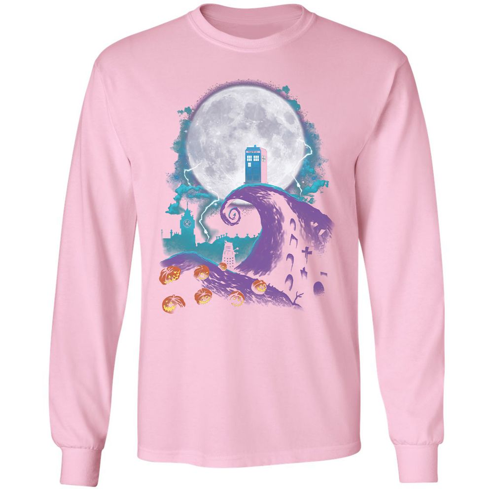 Long Sleeve T-Shirt - PFV4R6BS - Light Pink - 3