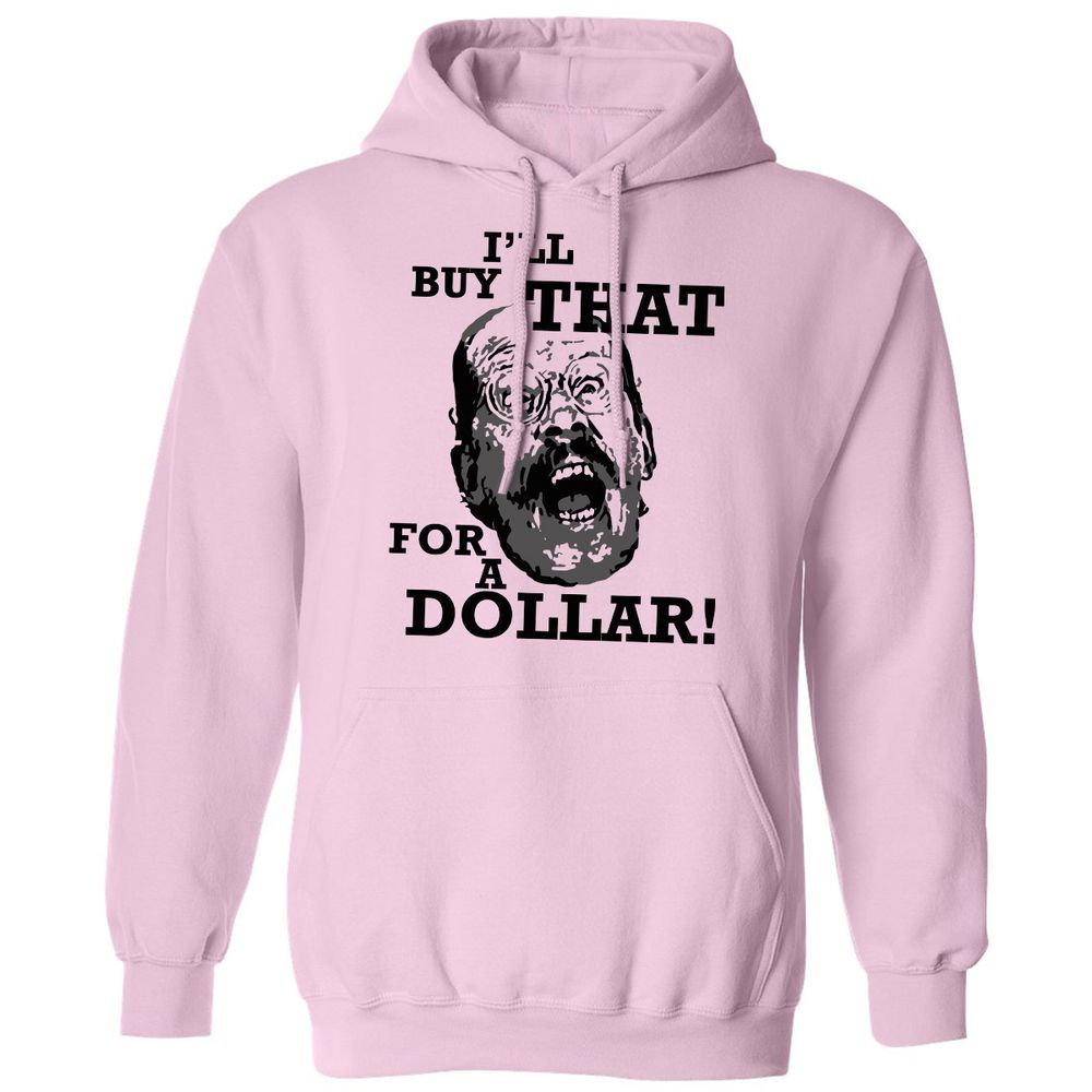 Classic Unisex Hoodie - M1DCR555 - Light Pink - 3