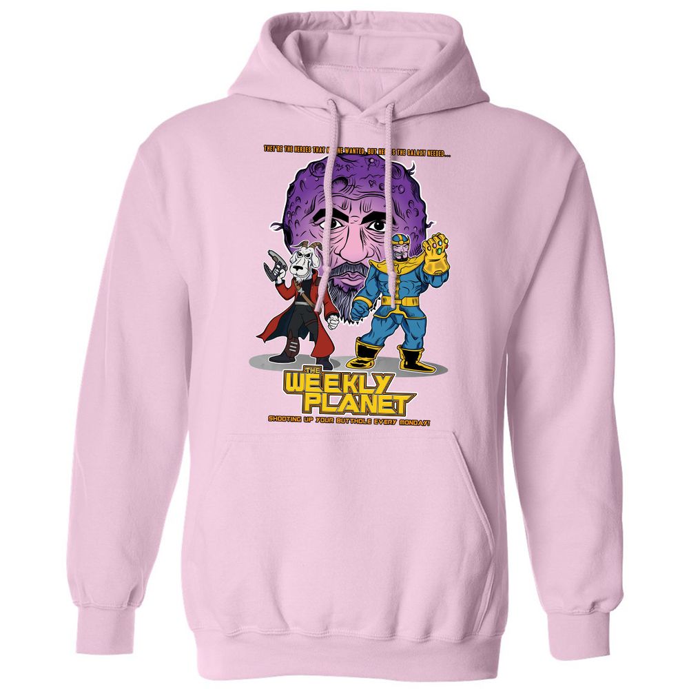 Classic Unisex Hoodie - WJR4VHKU - Light Pink - 3