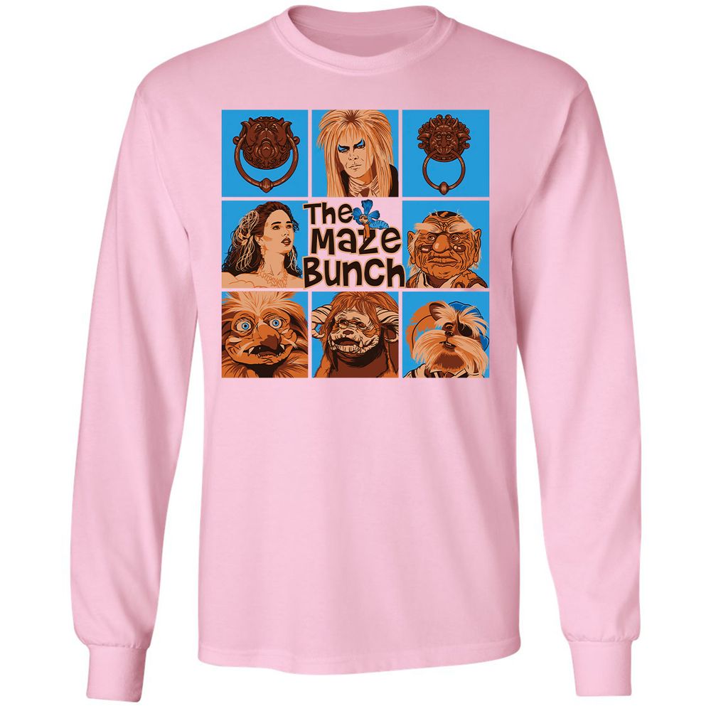 Long Sleeve T-Shirt - ZJTCVZF5 - Light Pink - 3