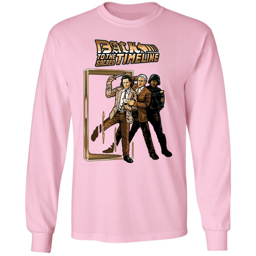 Long Sleeve T-Shirt - QYB63UNR - Light Pink - 3