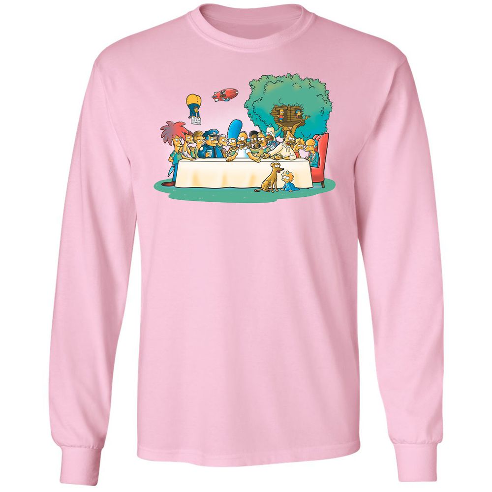 Long Sleeve T-Shirt - PMA55VB9 - Light Pink - 3