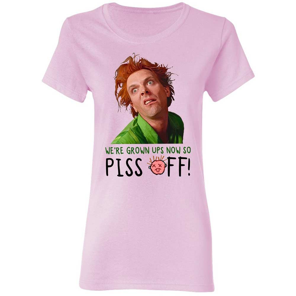 We're Grown Ups Now So Piss Off - Light Pink - 3