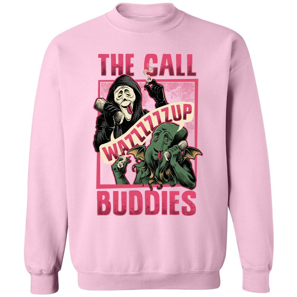 Classic Unisex Sweatshirt - ESJQJYPX - Light Pink - 3