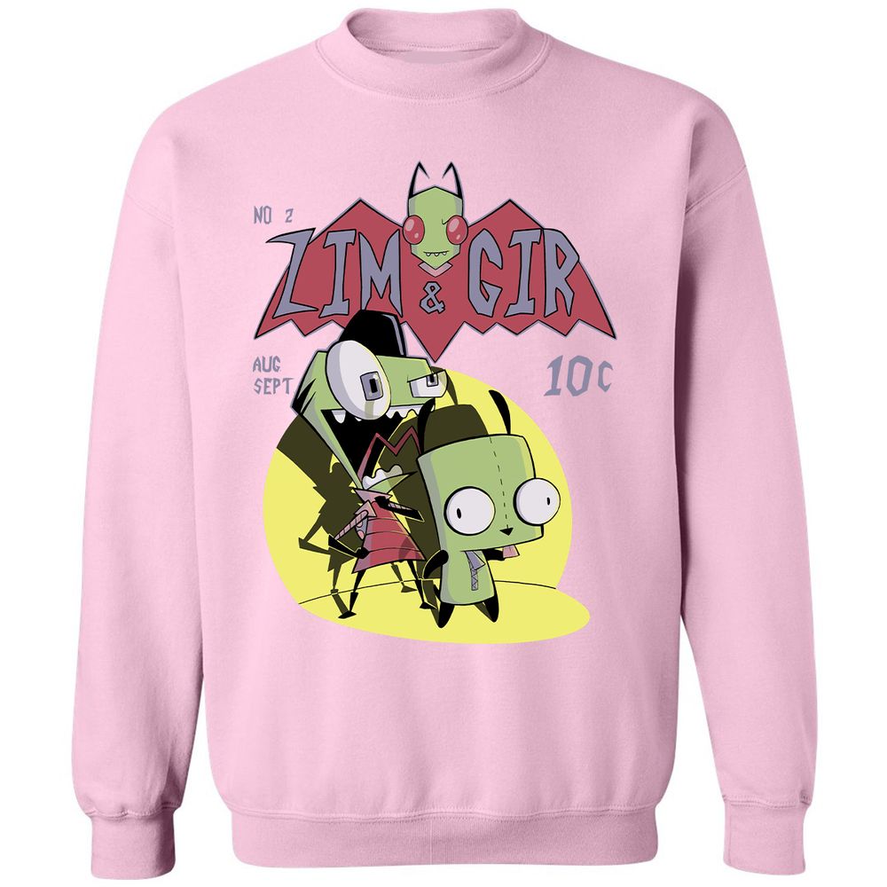 Classic Unisex Sweatshirt - P9S4HGQQ - Light Pink - 3