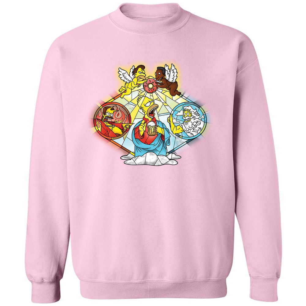 Classic Unisex Sweatshirt - QU9YZXBF - Light Pink - 3