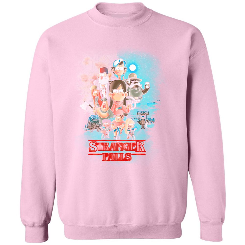 Classic Unisex Sweatshirt - Y1V7QEK6 - Light Pink - 3