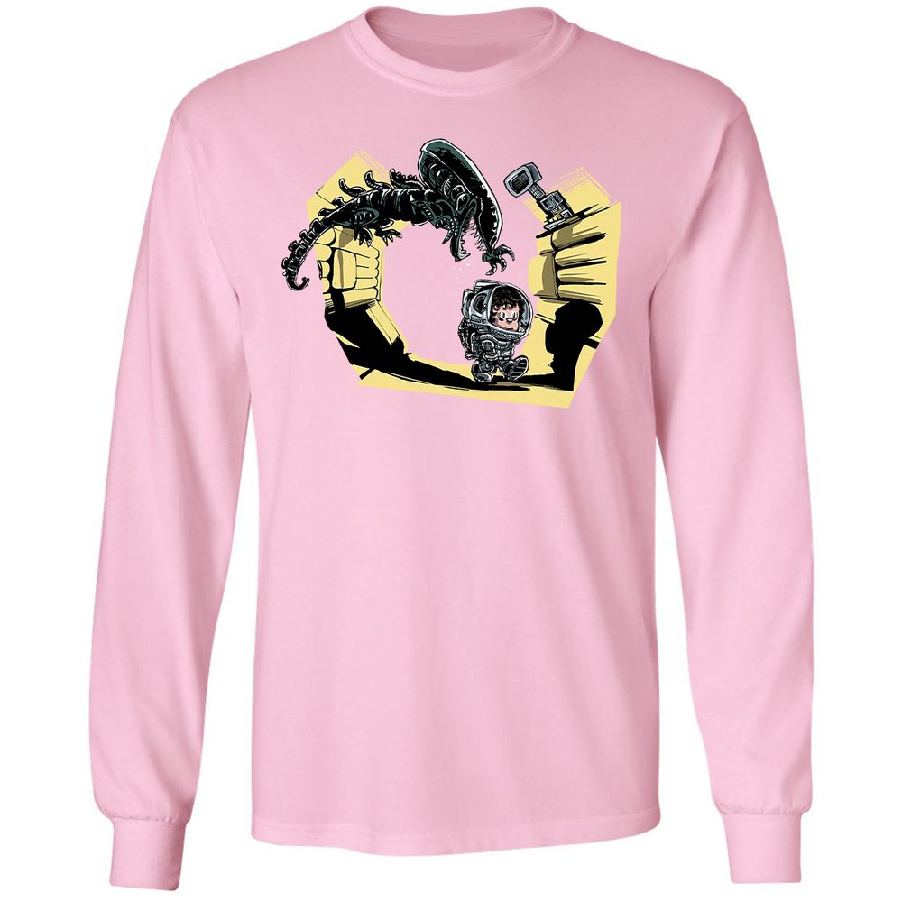 Long Sleeve T-Shirt - TYY15BKV - Light Pink - 3