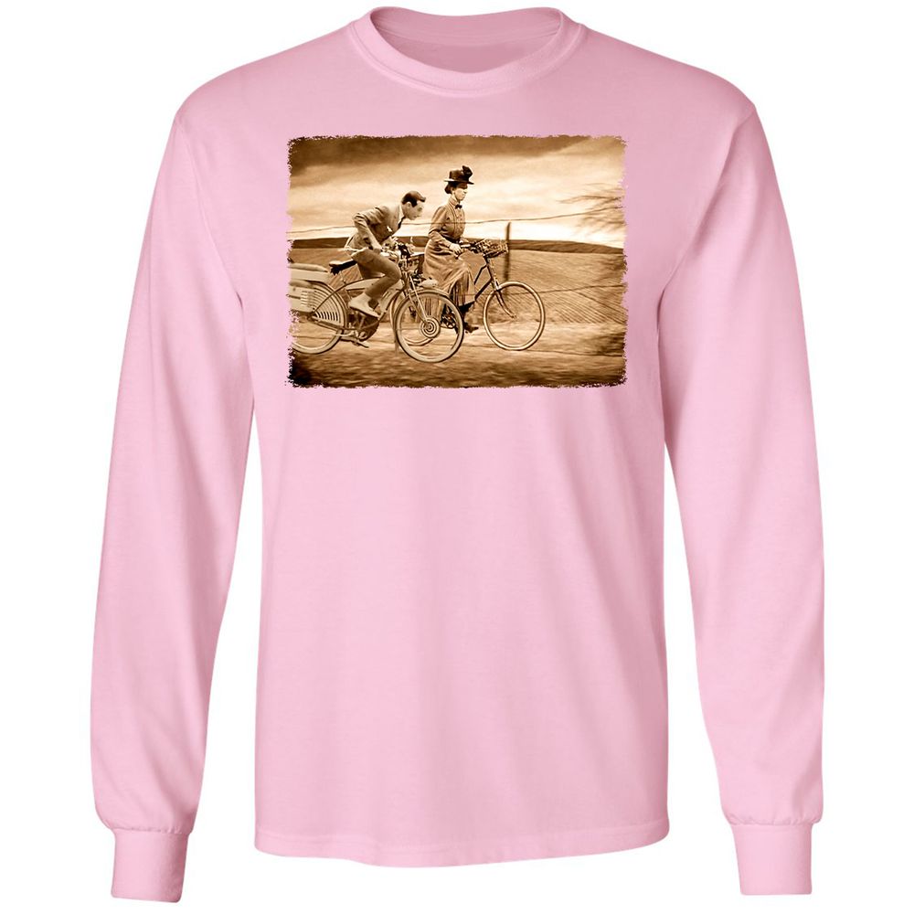 Long Sleeve T-Shirt - GRNT47XH - Light Pink - 3