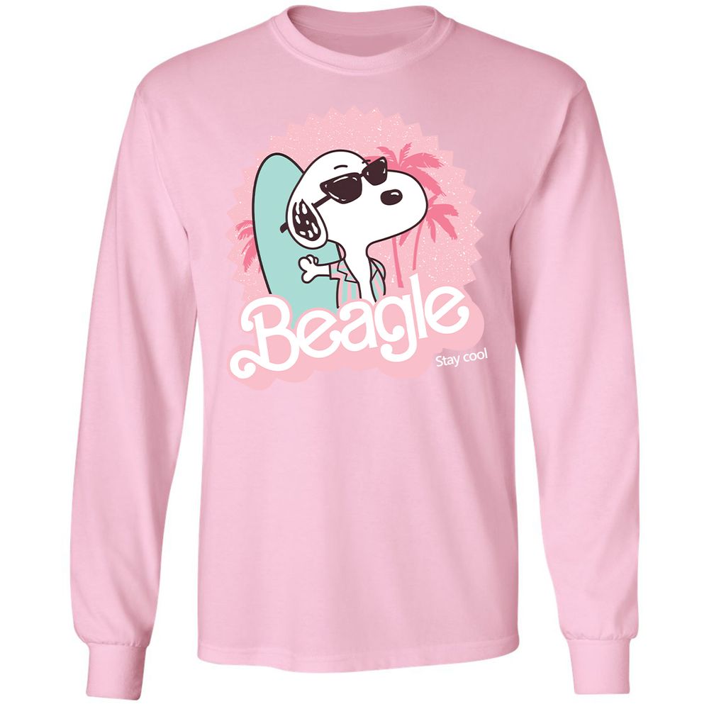 Long Sleeve T-Shirt - NVP5FF1Y - Light Pink - 3