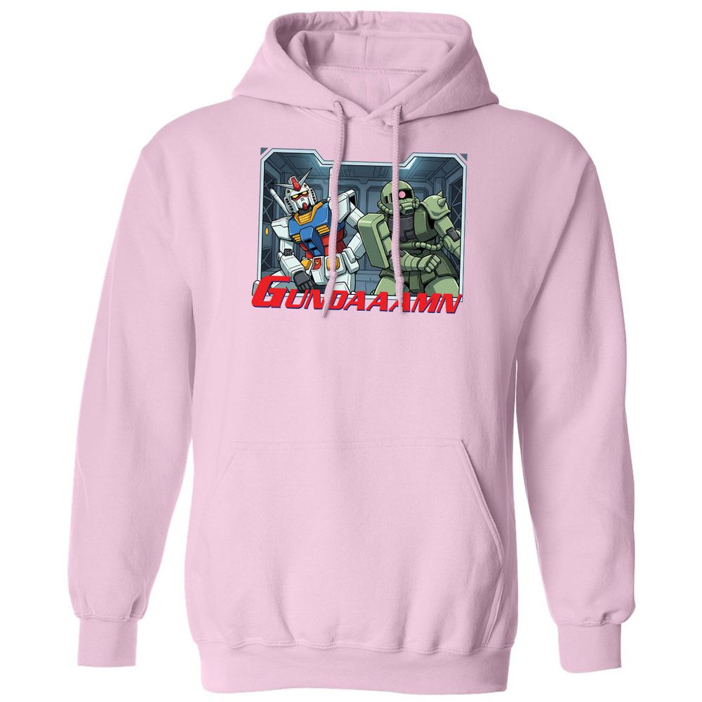 Classic Unisex Hoodie - X62WUP4L - Light Pink - 3