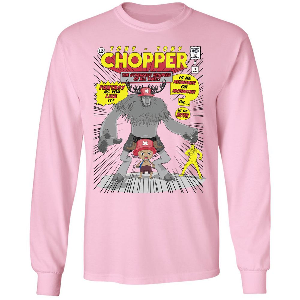 Long Sleeve T-Shirt - SJ7Z1CY7 - Light Pink - 3