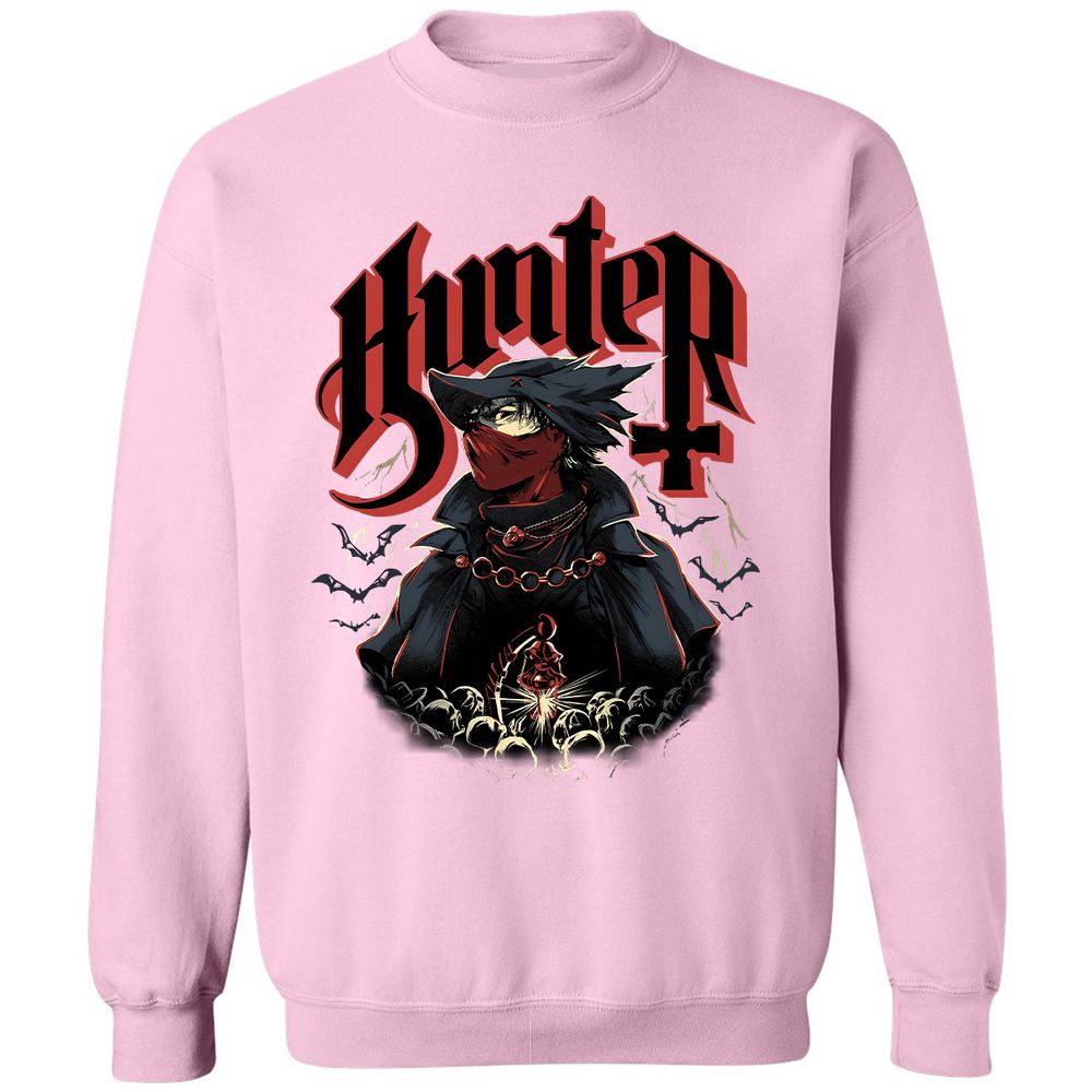 Classic Unisex Sweatshirt - VE86P7FQ - Light Pink - 3