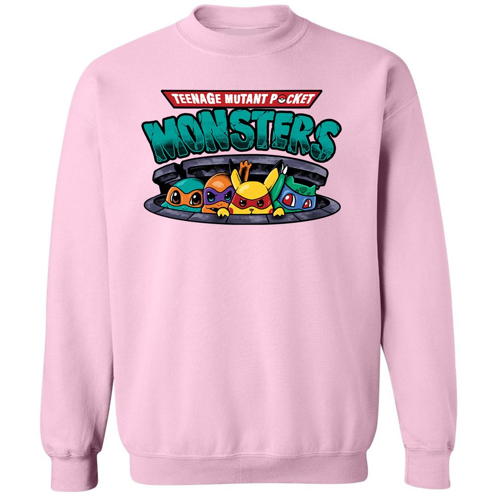 Classic Unisex Sweatshirt - TUBY4B8D - Light Pink - 3