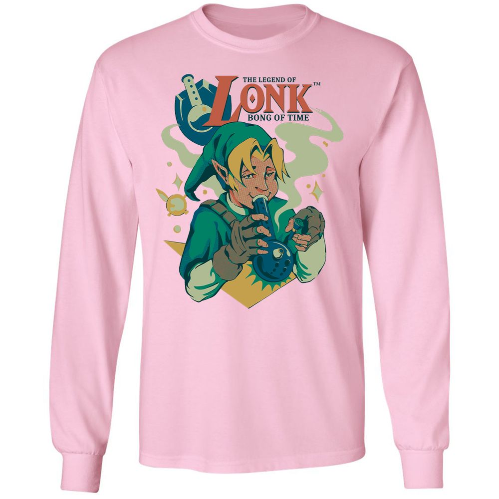 Long Sleeve T-Shirt - UGBB5T64 - Light Pink - 3