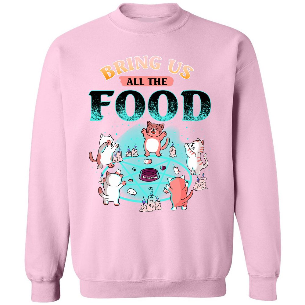 Classic Unisex Sweatshirt - UAH3TKDH - Light Pink - 3