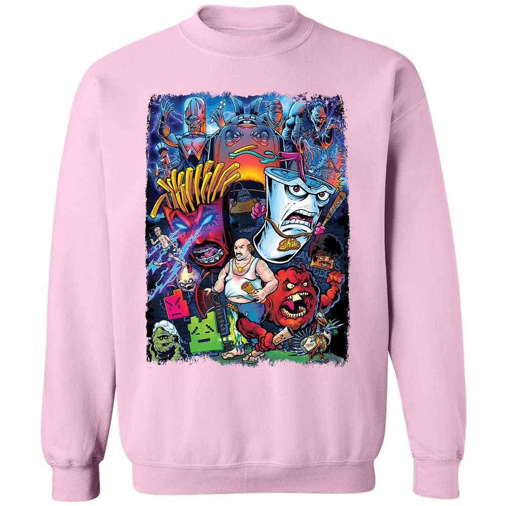 Classic Unisex Sweatshirt - BMNKE7QM - Light Pink - 3