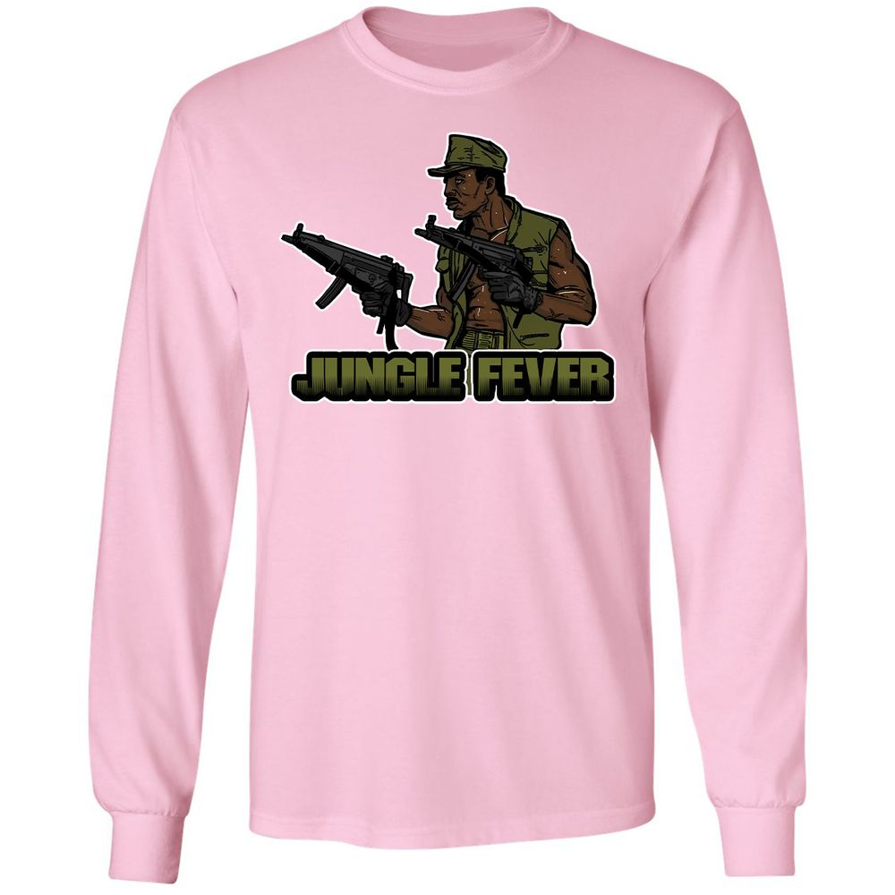 Long Sleeve T-Shirt - QD7BUZJT - Light Pink - 3