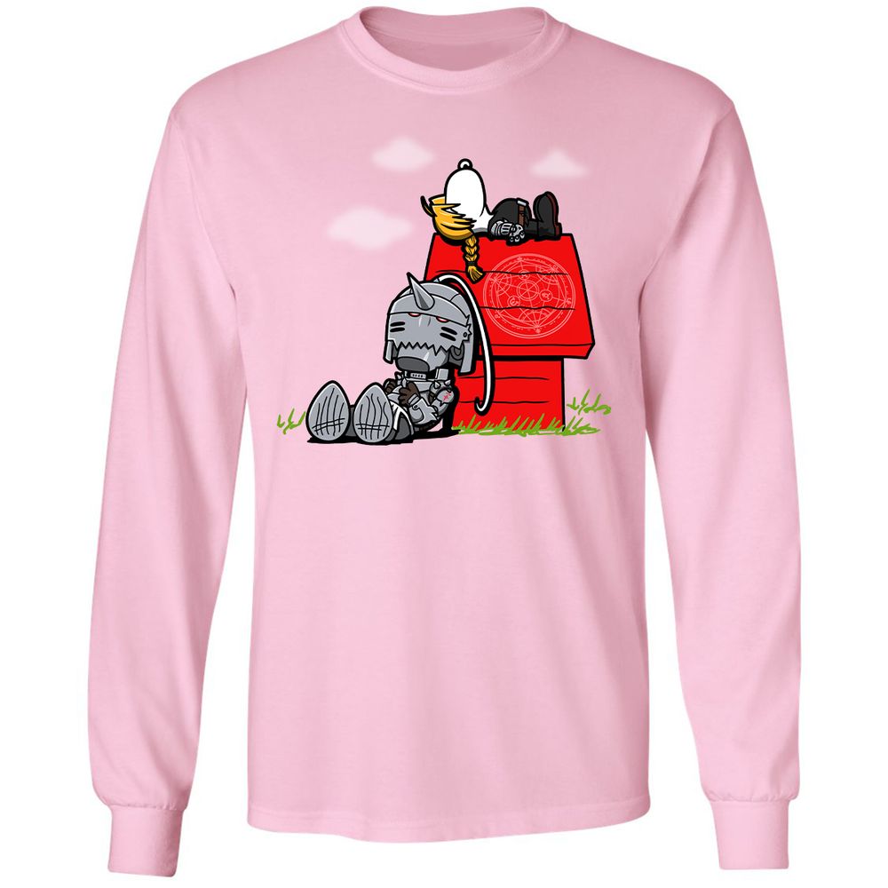 Long Sleeve T-Shirt - 2Q6ULEG9 - Light Pink - 3