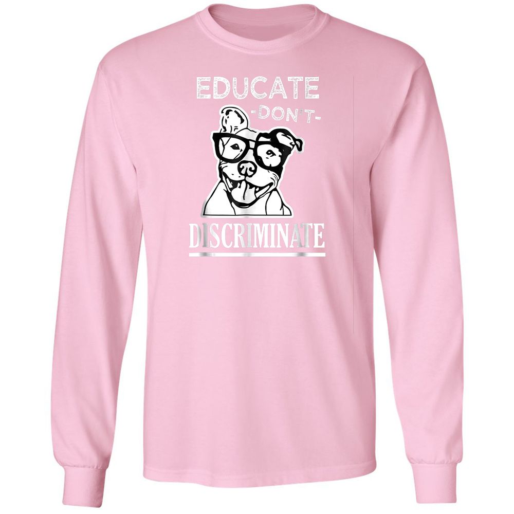 Long Sleeve T-Shirt - 1TJNDYQJ - Light Pink - 3