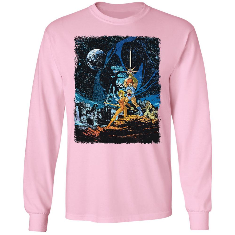 Long Sleeve T-Shirt - R8C8JHJJ - Light Pink - 3