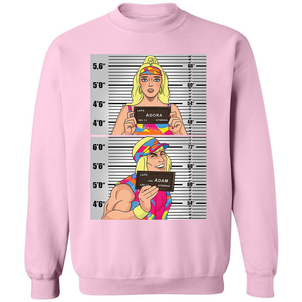 Classic Unisex Sweatshirt - M5J7DJD4 - Light Pink - 3