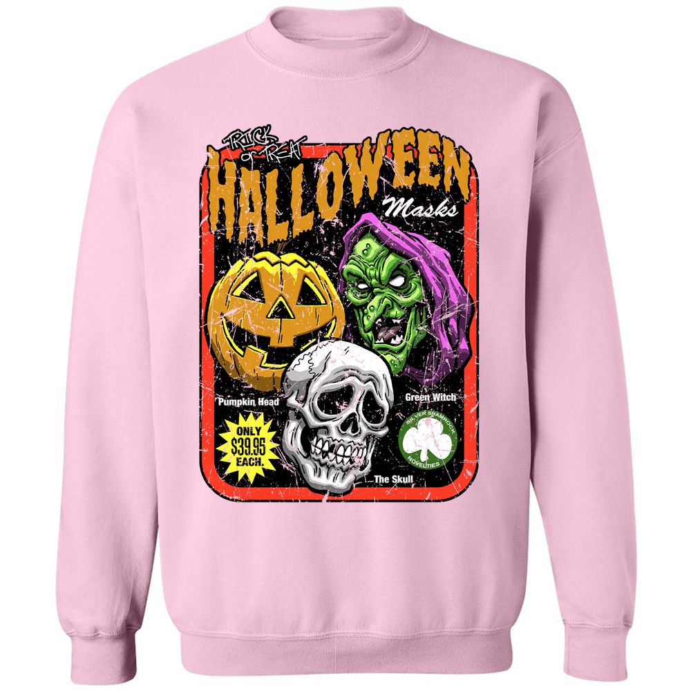 Classic Unisex Sweatshirt - 3GRMCFXS - Light Pink - 3