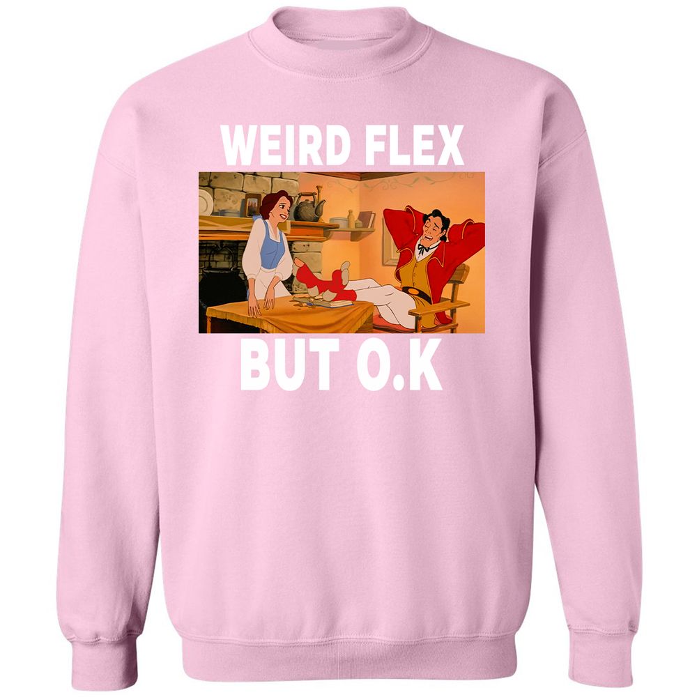 Classic Unisex Sweatshirt - YFT8KQTB - Light Pink - 3