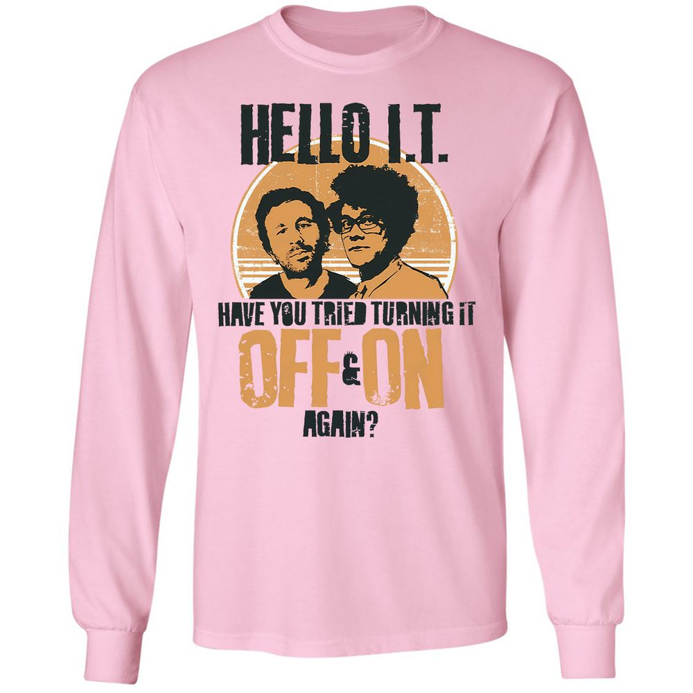 Have You Tried Turning It Off & On Again - Light Pink - 3