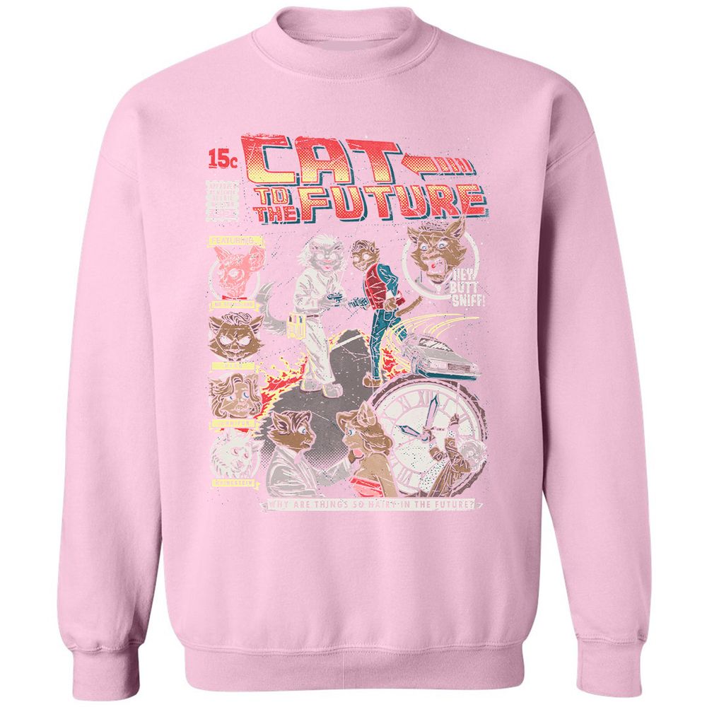 Classic Unisex Sweatshirt - ZHK93J23 - Light Pink - 3