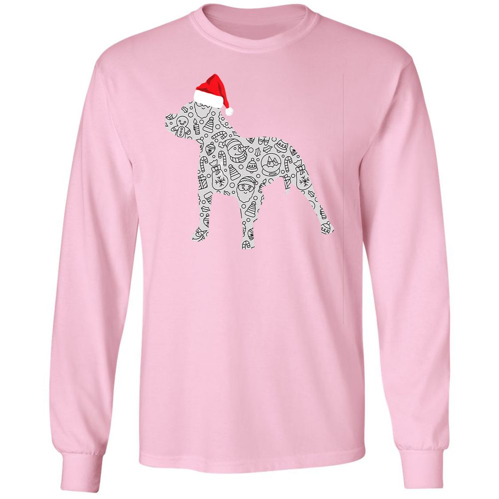 Long Sleeve T-Shirt - 6RPUFJJG - Light Pink - 3