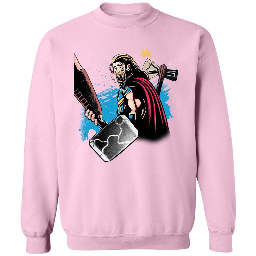 Classic Unisex Sweatshirt - 81FTLT7T - Light Pink - 3