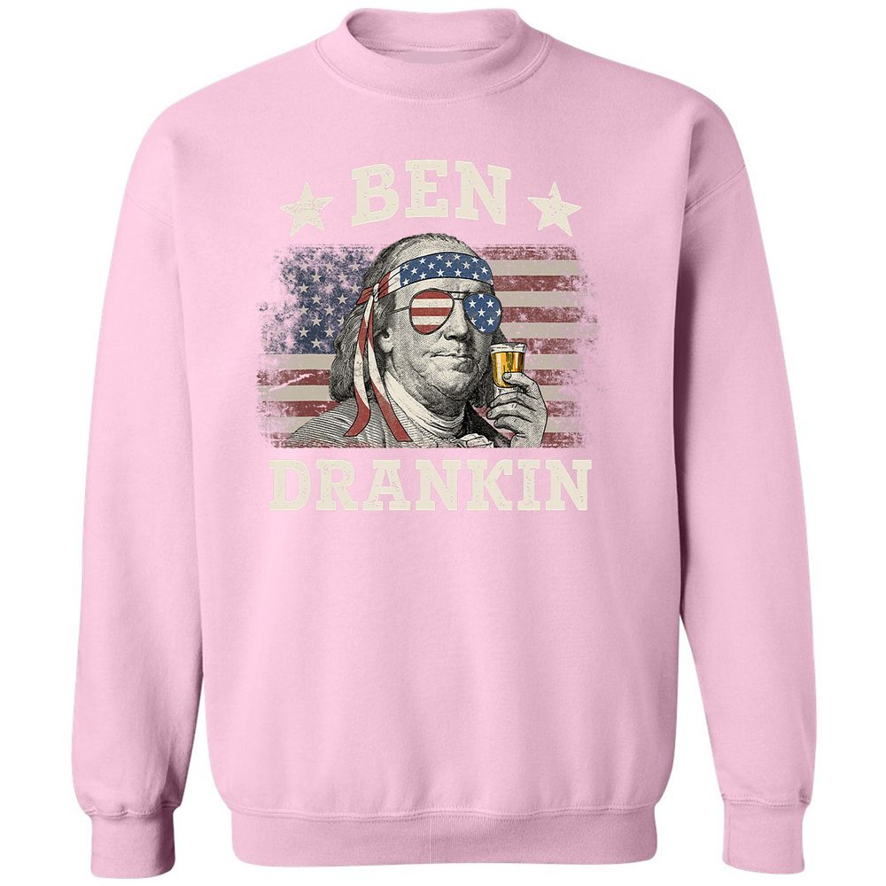 Classic Unisex Sweatshirt - G4BLBP9Z - Light Pink - 3